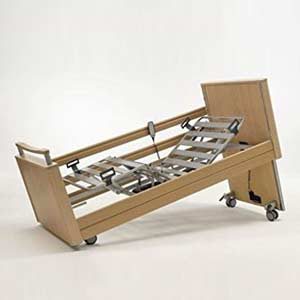 Cama articulada de madera